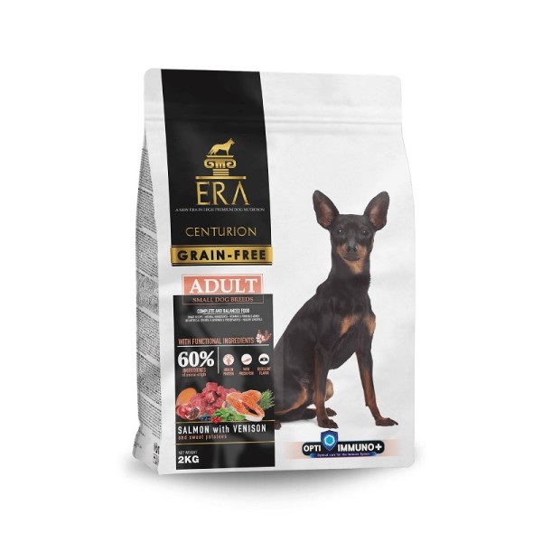 Era Centurion Adult Small Breeds - Salmon & Venison - GRAIN FREE - 2kg